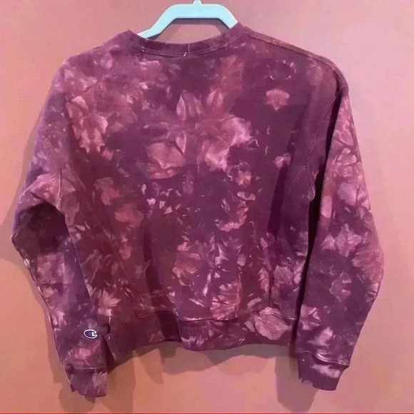 Champion Purple Tie-dye sweatshirt - Picture 4 of 5